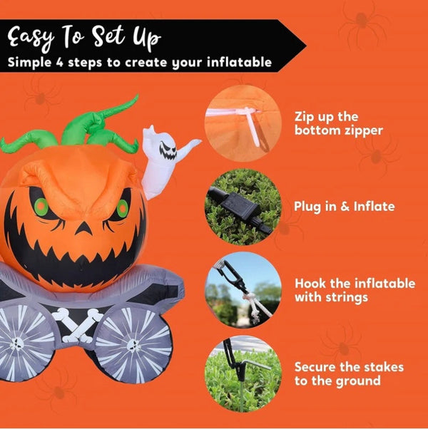Halloween Carriage Blow-Up