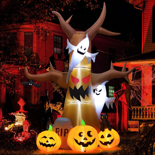 12 Ft. Inflatable Spooky Halloween Tree