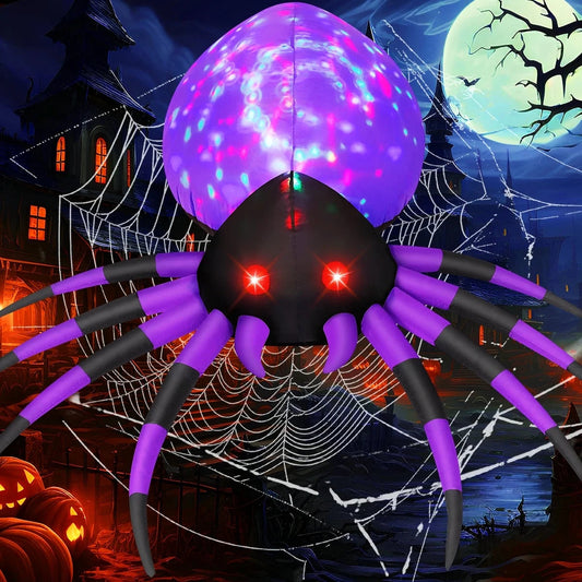 Glowing Halloween Spider Fun